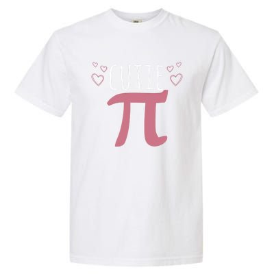 Cutie Pi Hearts Happy Pi Day Gift For Moth Lovers Garment-Dyed Heavyweight T-Shirt