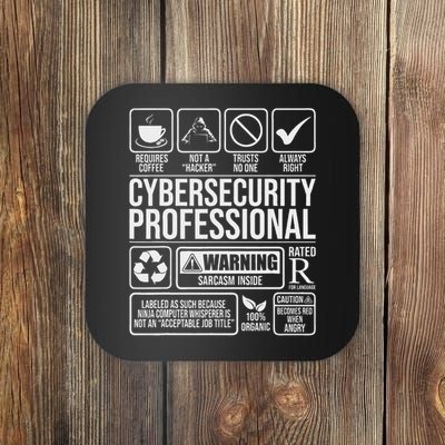 Cybersecurity Professional Hacker Certified Tech Security Coaster