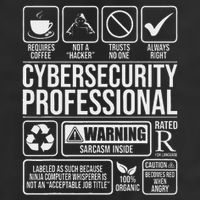 Cybersecurity Professional Hacker Certified Tech Security Trucker Hat