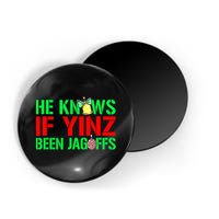 Christmas Pittsburghese He Knows If Yinz Been Jagoffs Magnet