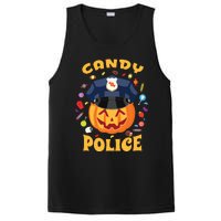 Candy Police Halloween Party Costume Security Funny PosiCharge Competitor Tank