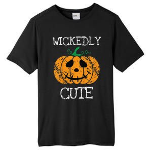 Cute Pumpkin Halloween Funny Quote Littles Tall Fusion ChromaSoft Performance T-Shirt