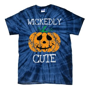 Cute Pumpkin Halloween Funny Quote Littles Tie-Dye T-Shirt