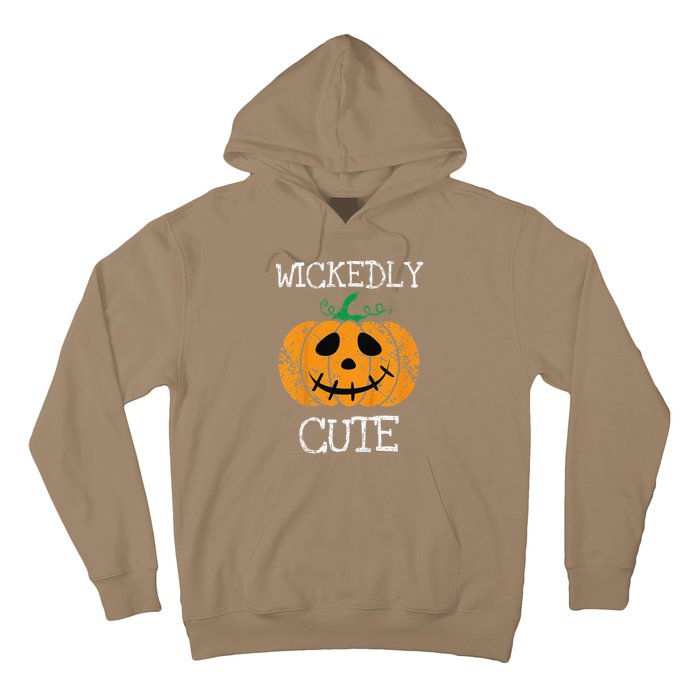 Cute Pumpkin Halloween Funny Quote Littles Hoodie