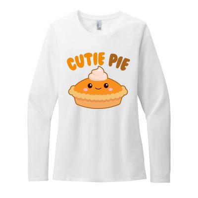 Cutie Pie Holiday Cute Gift Womens CVC Long Sleeve Shirt