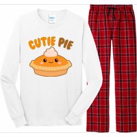 Cutie Pie Holiday Cute Gift Long Sleeve Pajama Set