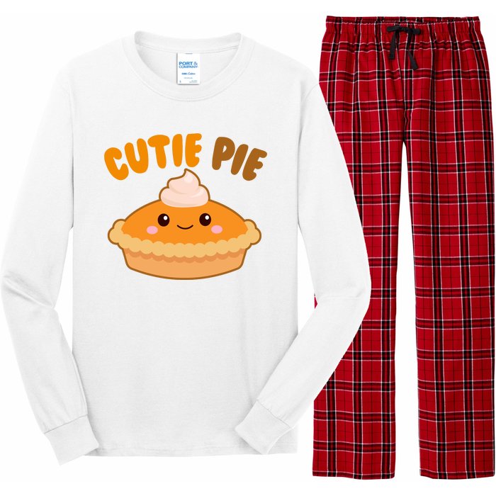 Cutie Pie Holiday Cute Gift Long Sleeve Pajama Set