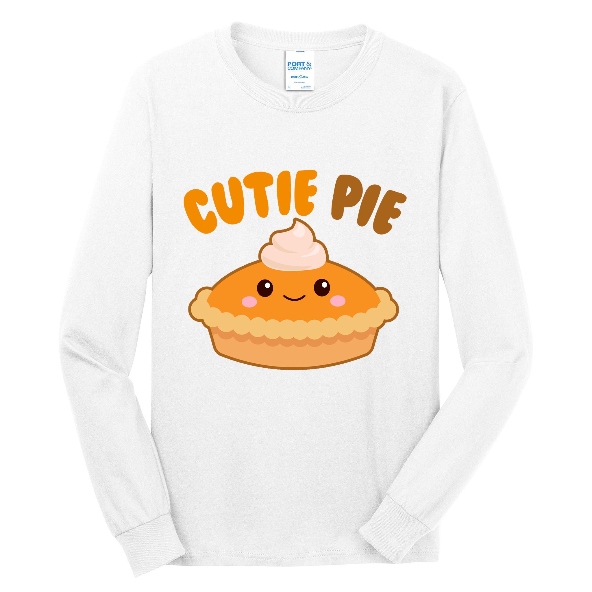Cutie Pie Holiday Cute Gift Tall Long Sleeve T-Shirt