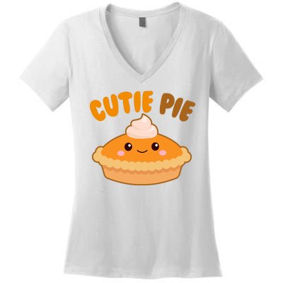 Cutie Pie Holiday Cute Gift Women's V-Neck T-Shirt