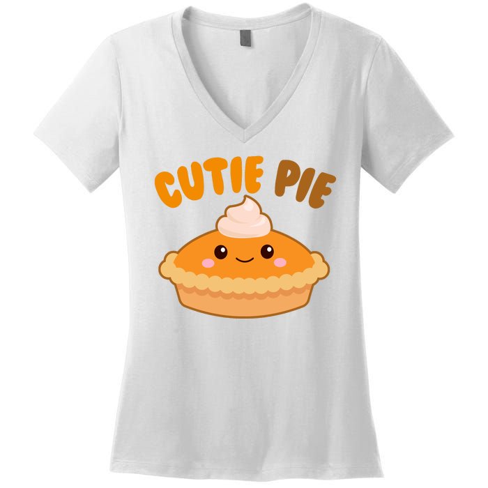 Cutie Pie Holiday Cute Gift Women's V-Neck T-Shirt