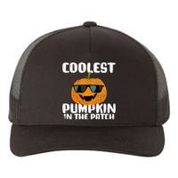 Coolest Pumpkin In The Patch Halloween Girls Kids Yupoong Adult 5-Panel Trucker Hat