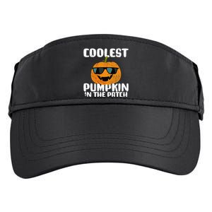 Coolest Pumpkin In The Patch Halloween Girls Kids Adult Drive Performance Visor