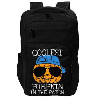 Coolest Pumpkin In The Patch Halloween Impact Tech Backpack