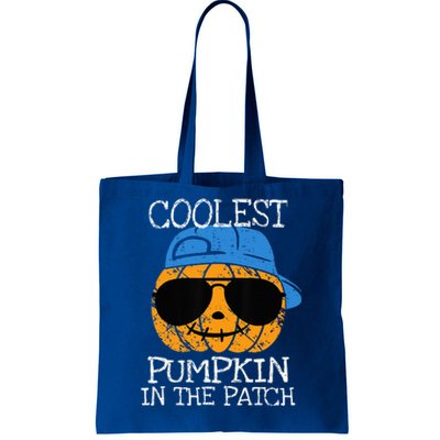 Coolest Pumpkin In The Patch Halloween Tote Bag