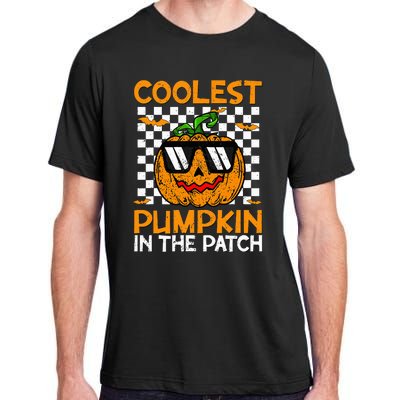 Coolest Pumpkin In The Patch Outfit Halloween Adult ChromaSoft Performance T-Shirt