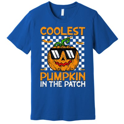 Coolest Pumpkin In The Patch Outfit Halloween Premium T-Shirt