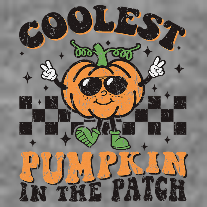 Coolest Pumpkin In The Patch Halloween Tall Hoodie