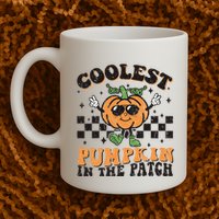 Coolest Pumpkin In The Patch Halloween Mug