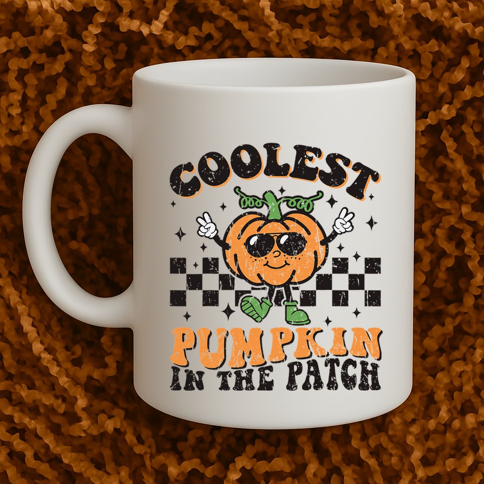 Coolest Pumpkin In The Patch Halloween Mug