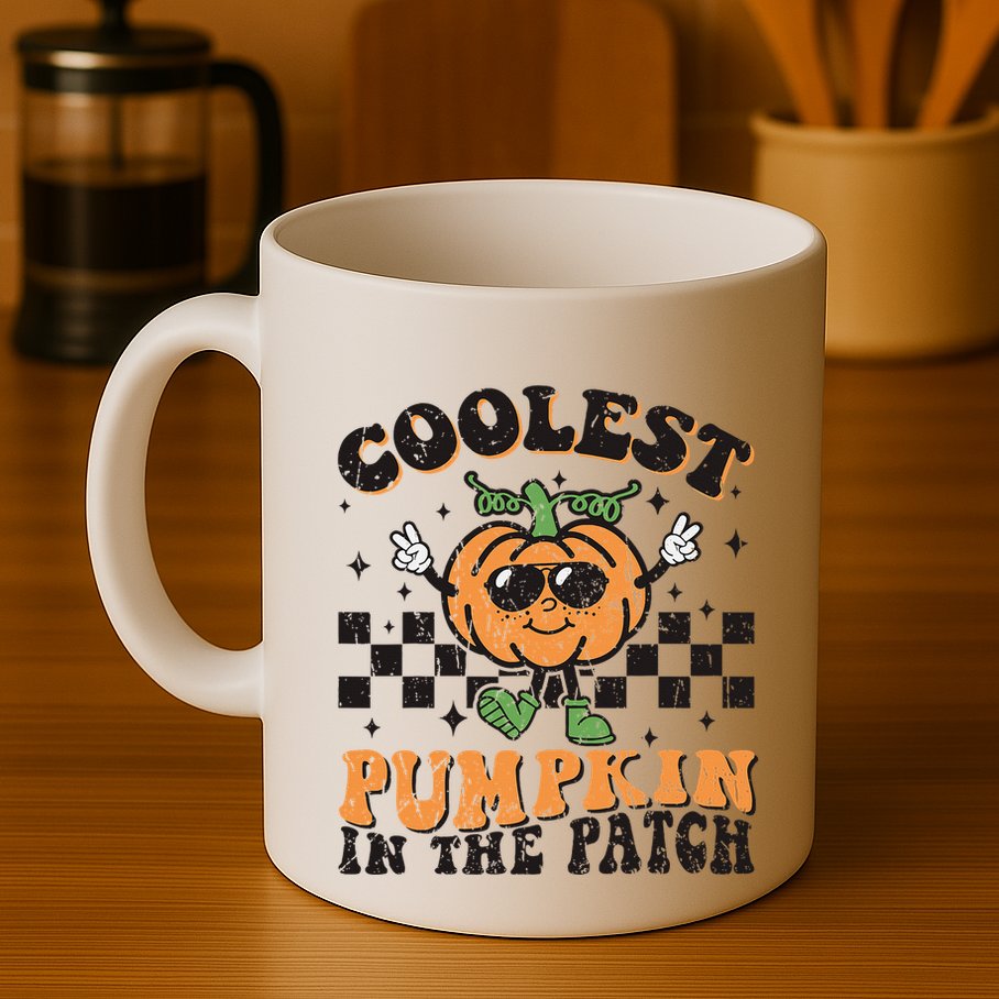 Coolest Pumpkin In The Patch Halloween Mug