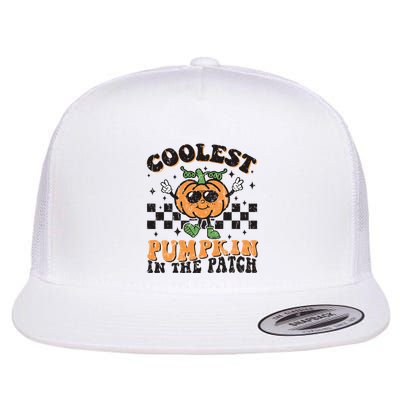 Coolest Pumpkin In The Patch Halloween Flatbill Hat