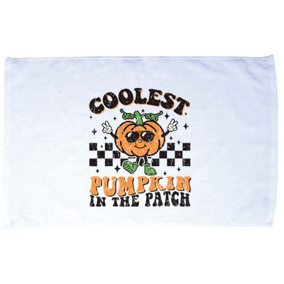Coolest Pumpkin In The Patch Halloween Microfiber Hand Towel