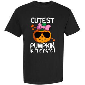 Cutest Pumpkin In The Patch Halloween Pumpkin Garment-Dyed Heavyweight T-Shirt