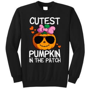 Cutest Pumpkin In The Patch Halloween Pumpkin Sweatshirt