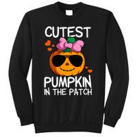 Cutest Pumpkin In The Patch Halloween Pumpkin Sweatshirt