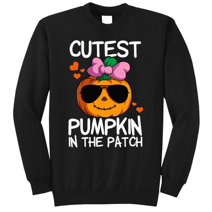 Cutest Pumpkin In The Patch Halloween Pumpkin Sweatshirt