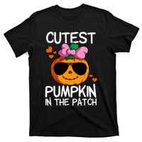 Cutest Pumpkin In The Patch Halloween Pumpkin T-Shirt