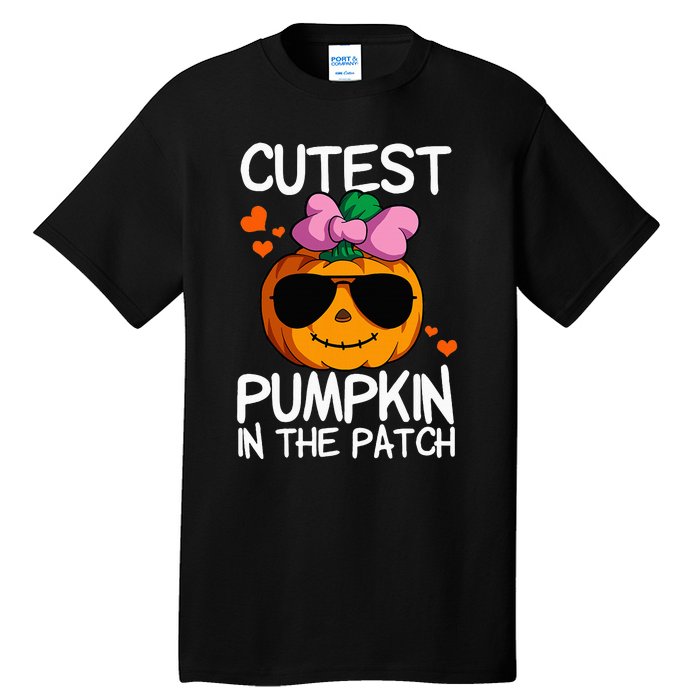 Cutest Pumpkin In The Patch Halloween Pumpkin Tall T-Shirt