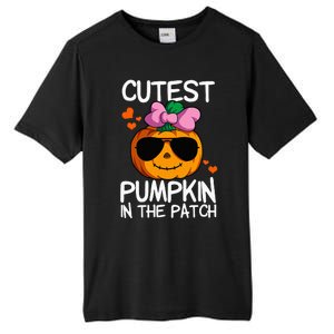 Cutest Pumpkin In The Patch Halloween Pumpkin Tall Fusion ChromaSoft Performance T-Shirt