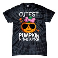 Cutest Pumpkin In The Patch Halloween Pumpkin Tie-Dye T-Shirt