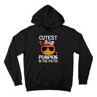 Cutest Pumpkin In The Patch Halloween Pumpkin Tall Hoodie