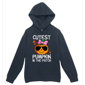 Cutest Pumpkin In The Patch Halloween Pumpkin Urban Pullover Hoodie