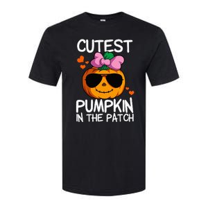 Cutest Pumpkin In The Patch Halloween Pumpkin Softstyle CVC T-Shirt