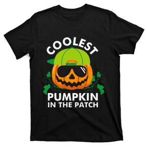 Coolest Pumpkin In The Patch Pumpkin Halloween T-Shirt