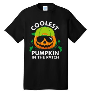 Coolest Pumpkin In The Patch Pumpkin Halloween Tall T-Shirt