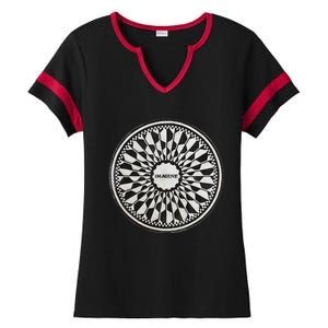 Central Park Imagine Music Theme Ladies Halftime Notch Neck Tee