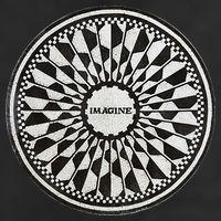 Central Park Imagine Music Theme 7 Panel Mesh Trucker Snapback Hat