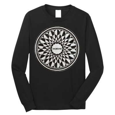 Central Park Imagine Music Theme Long Sleeve Shirt