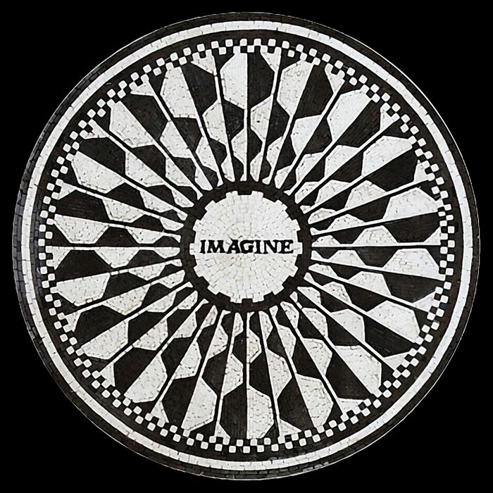Central Park Imagine Music Theme City Backpack