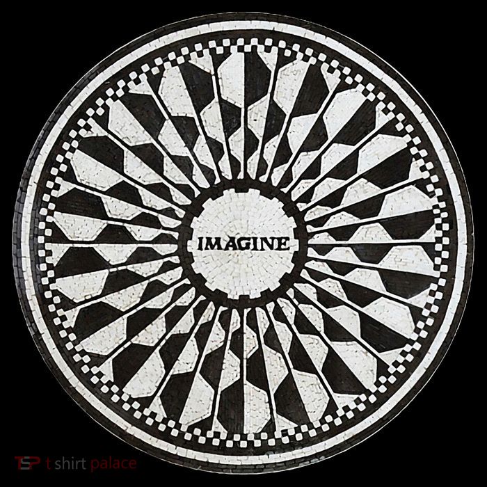 Central Park Imagine Music Theme Sustainable Bucket Hat