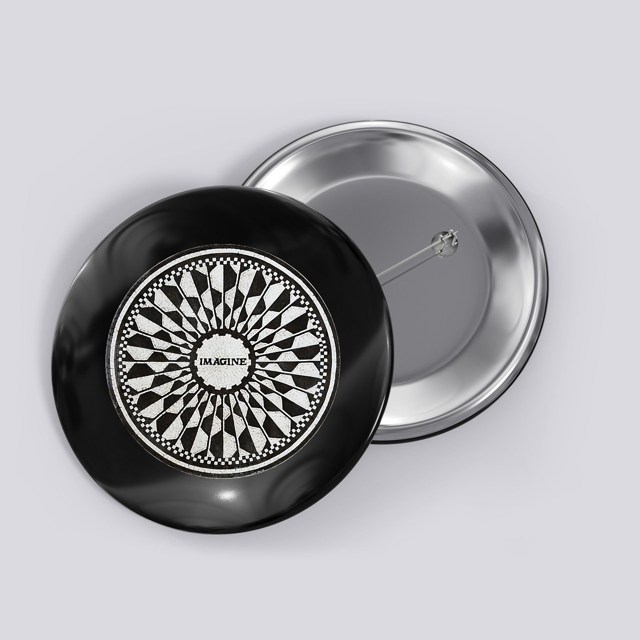 Central Park Imagine Music Theme Button