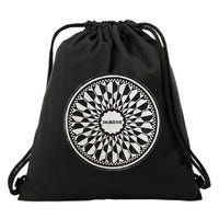 Central Park Imagine Music Theme Drawstring Bag