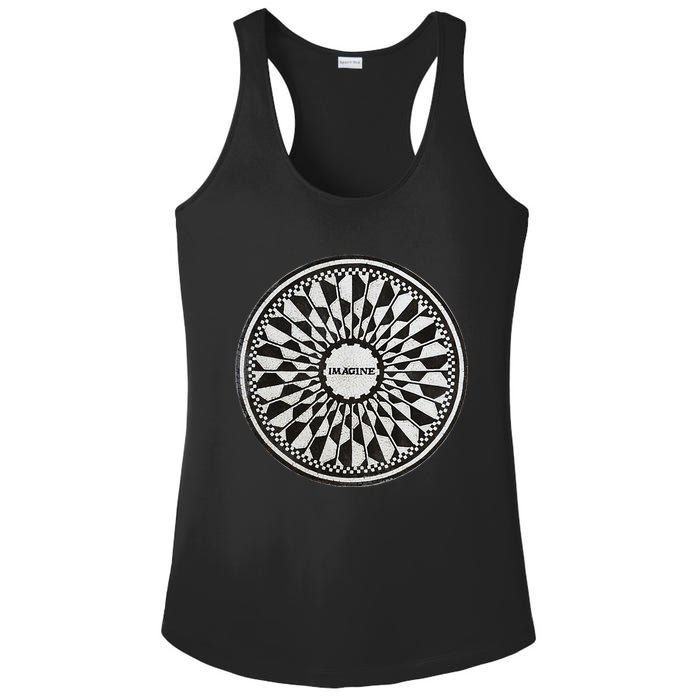 Central Park Imagine Music Theme Ladies PosiCharge Competitor Racerback Tank