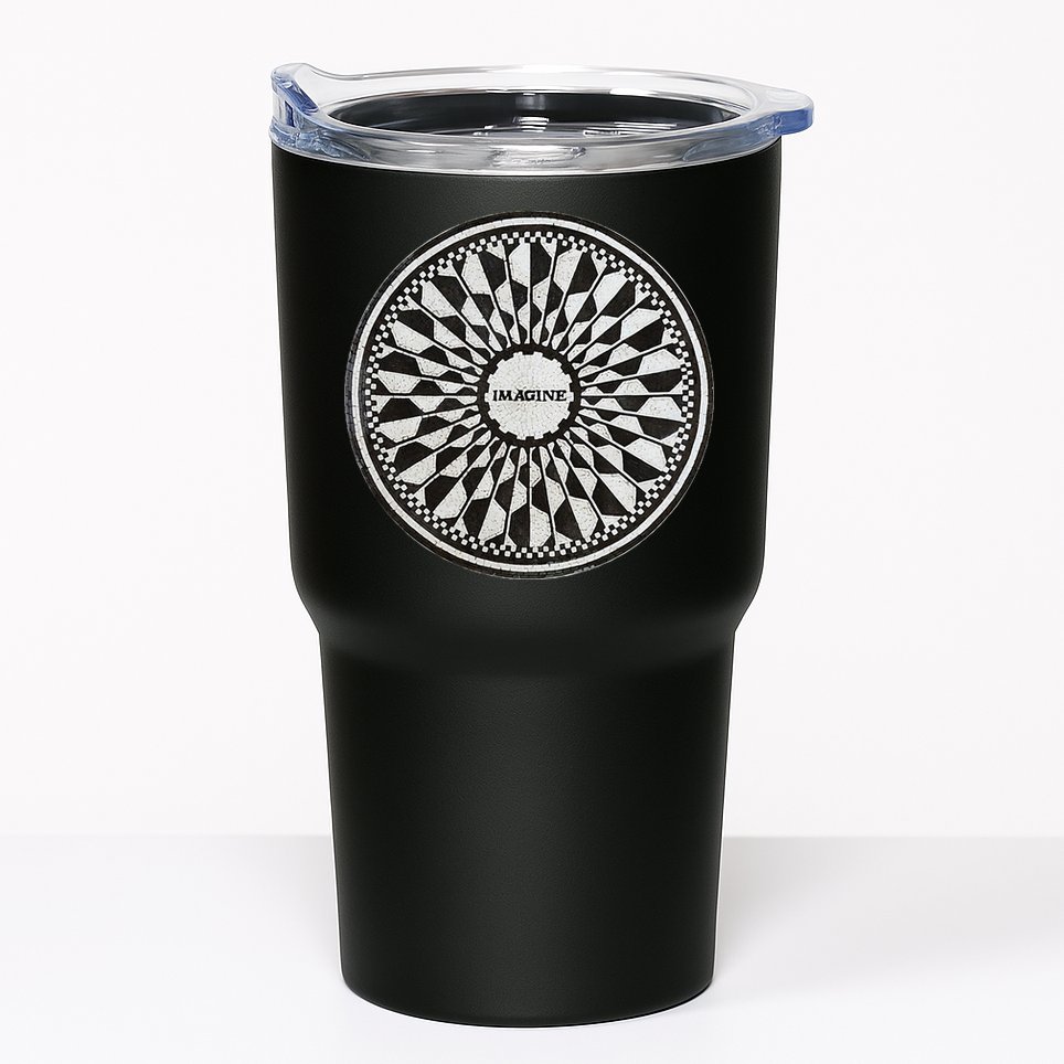 Central Park Imagine Music Theme Tumbler