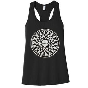 Central Park Imagine Music Theme Women's Racerback Tank