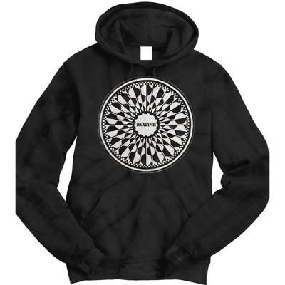 Central Park Imagine Music Theme Tie Dye Hoodie